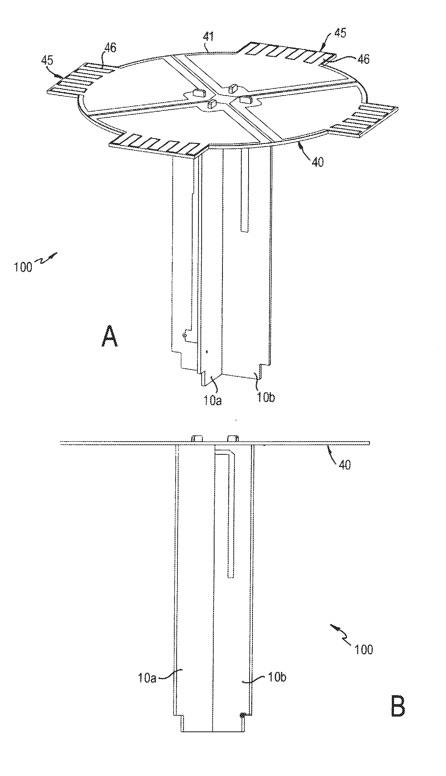 Compact wideband dual polarized dipole