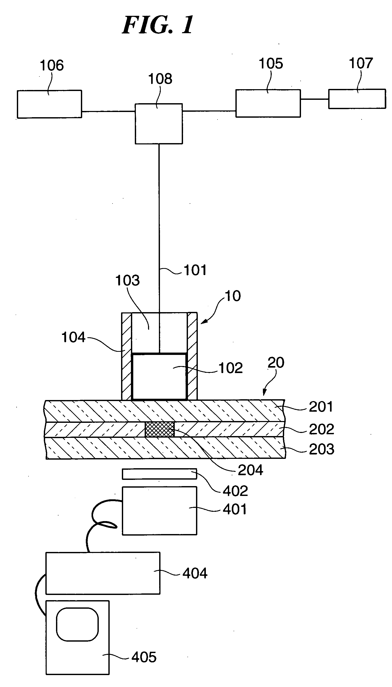 Photothermal conversion spectroscopic analysis method and microchemical system for implementing the method