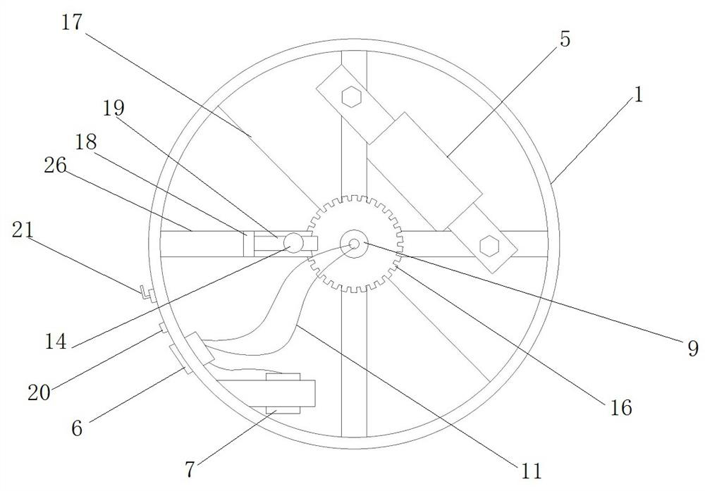 Automatic rotating temperature control frying pan