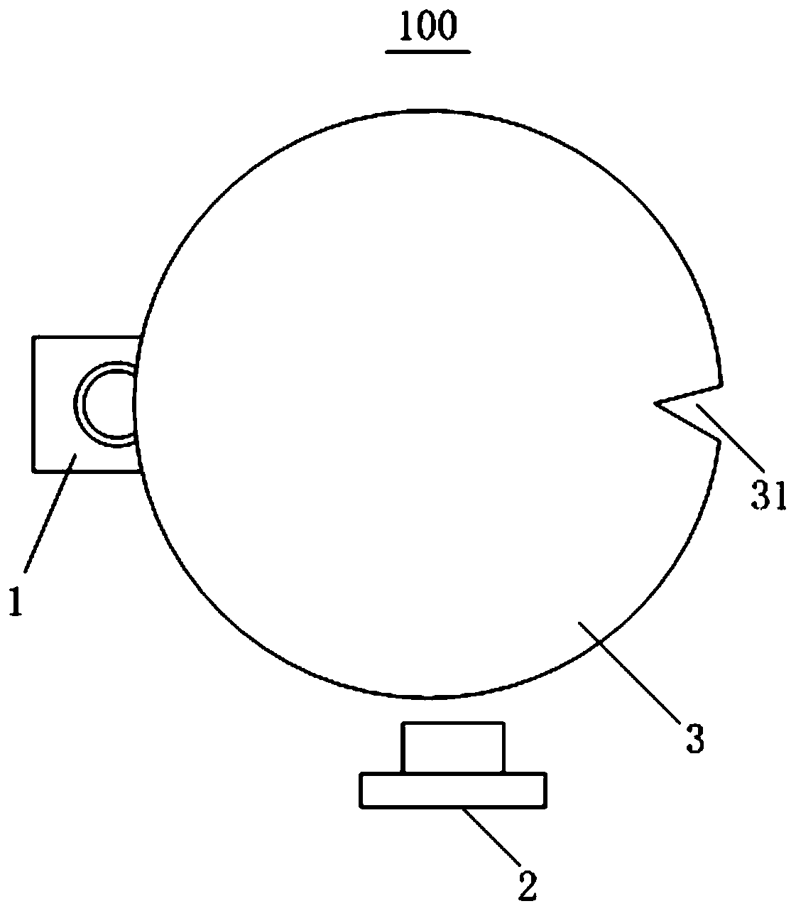 Wafer positioning calibration device and wafer positioning calibration method