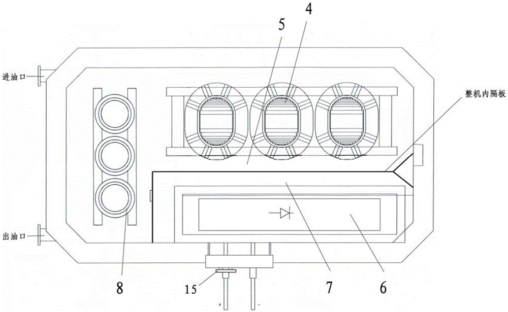 Special power supply device for direct current smelting