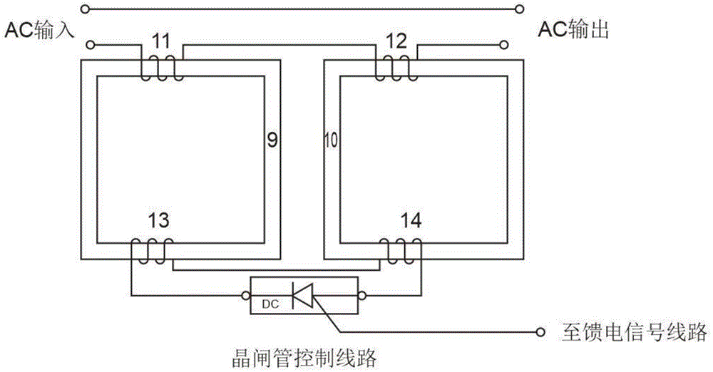 Special power supply device for direct current smelting