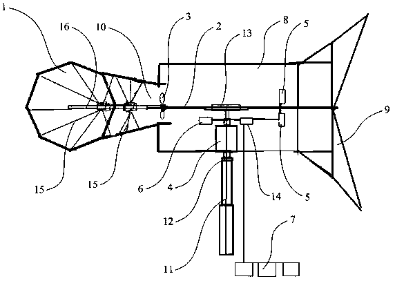 Full-air-to-electric-energy driven metal air cushion jet recovery ship structure and power generation device