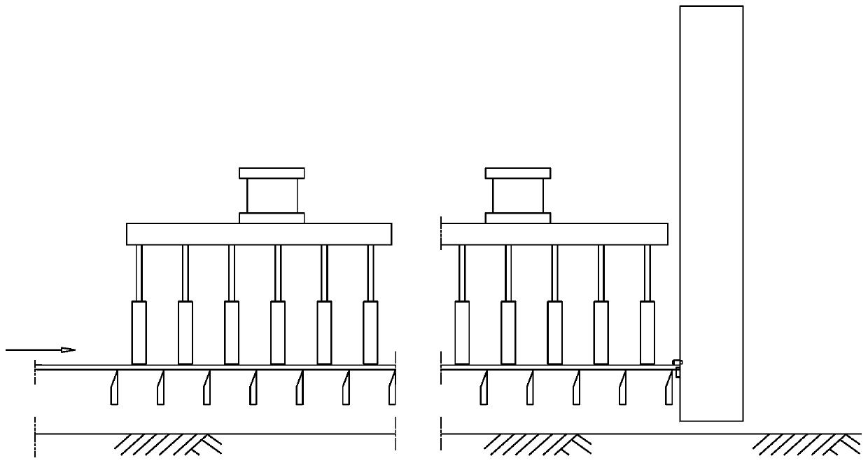 Lawn artificial flocking machine