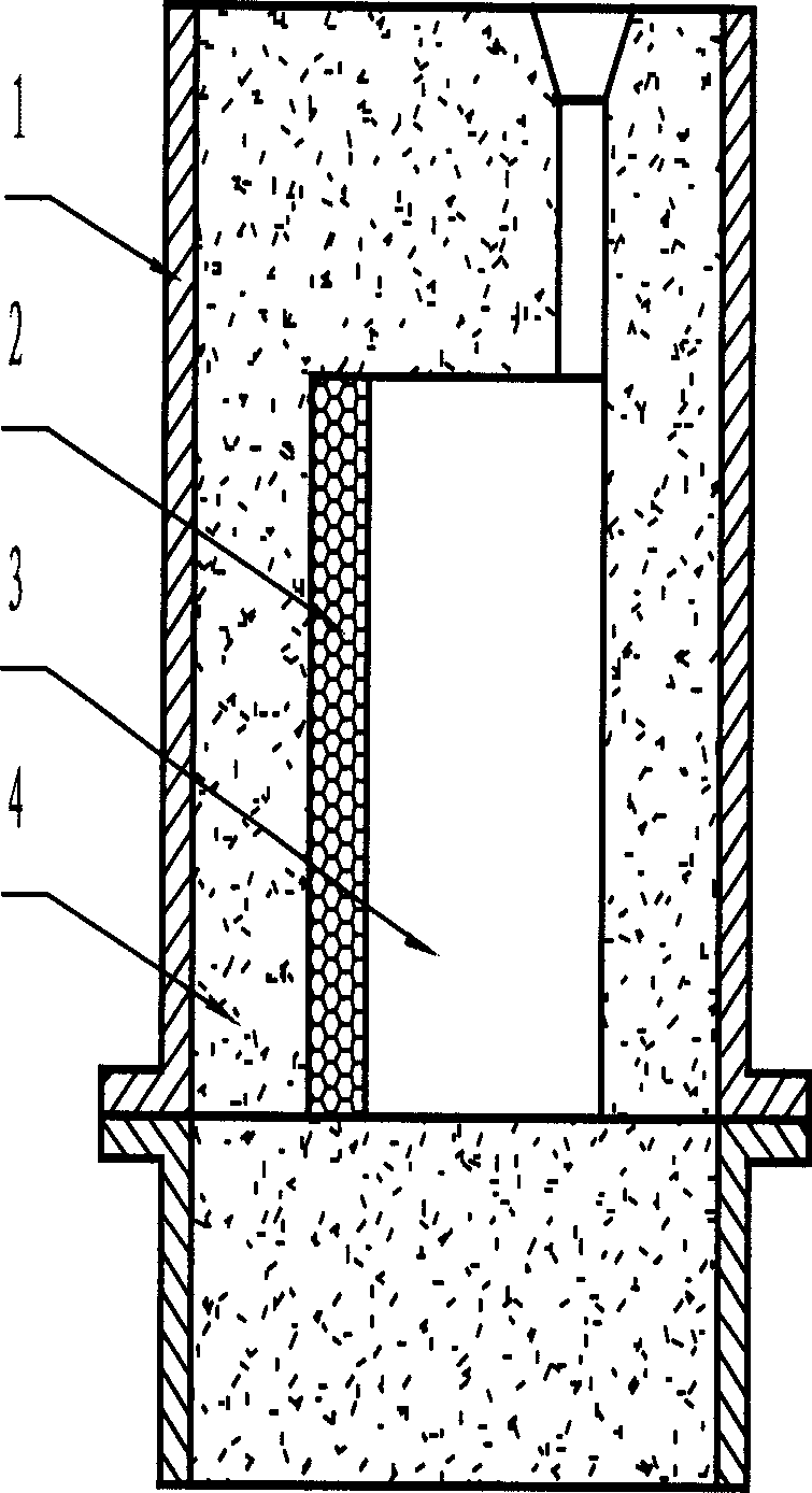 Technology for producing wear-resisting compound material