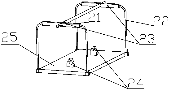 Leveling device for vehicle carrying plates of ferris wheel stereo parking garage and leveling method of the leveling device