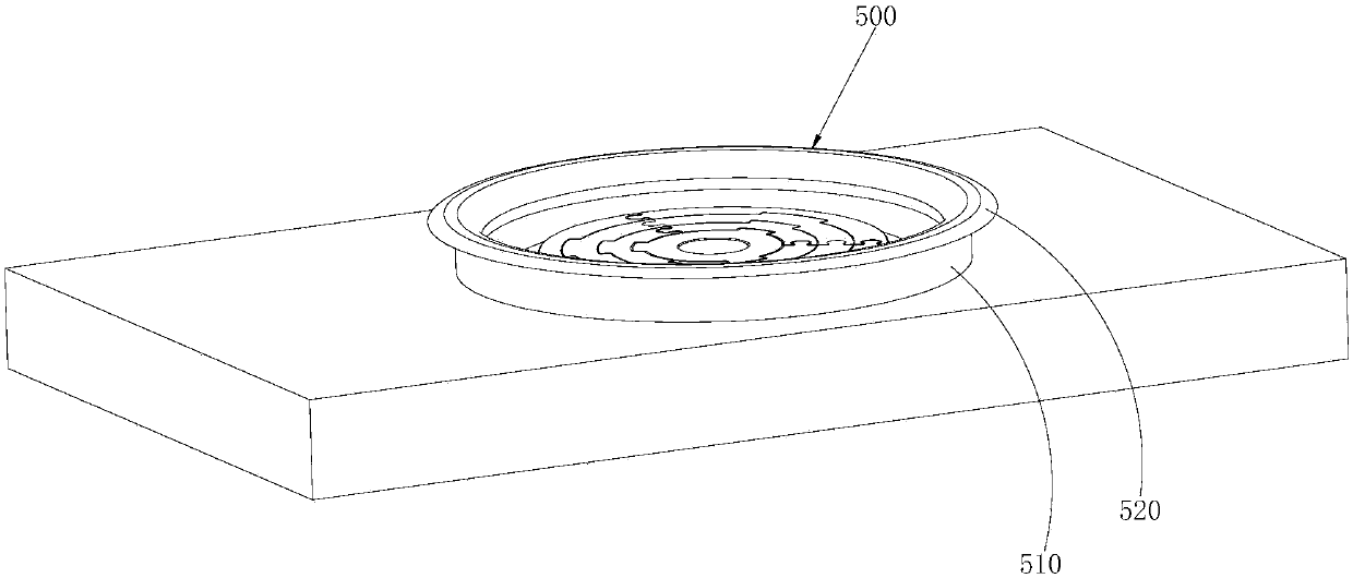 Combined structure of spliced ​​pot holder