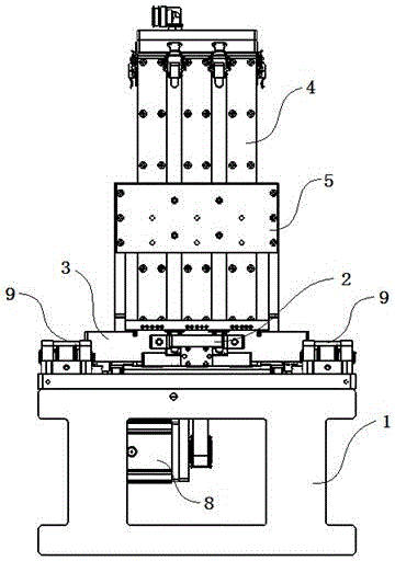 Magnet assembling mechanism