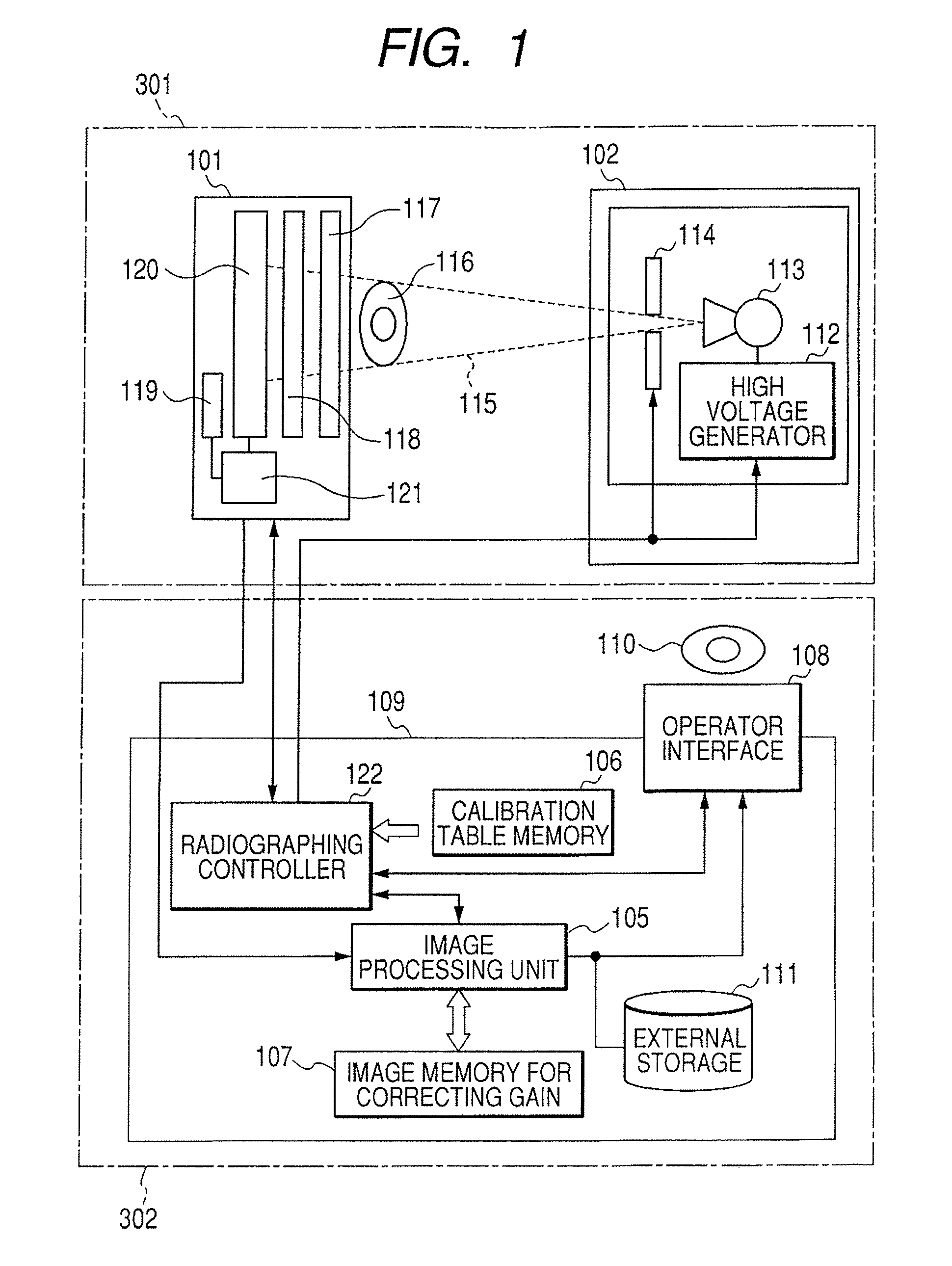 Radiation imaging system and driving method thereof