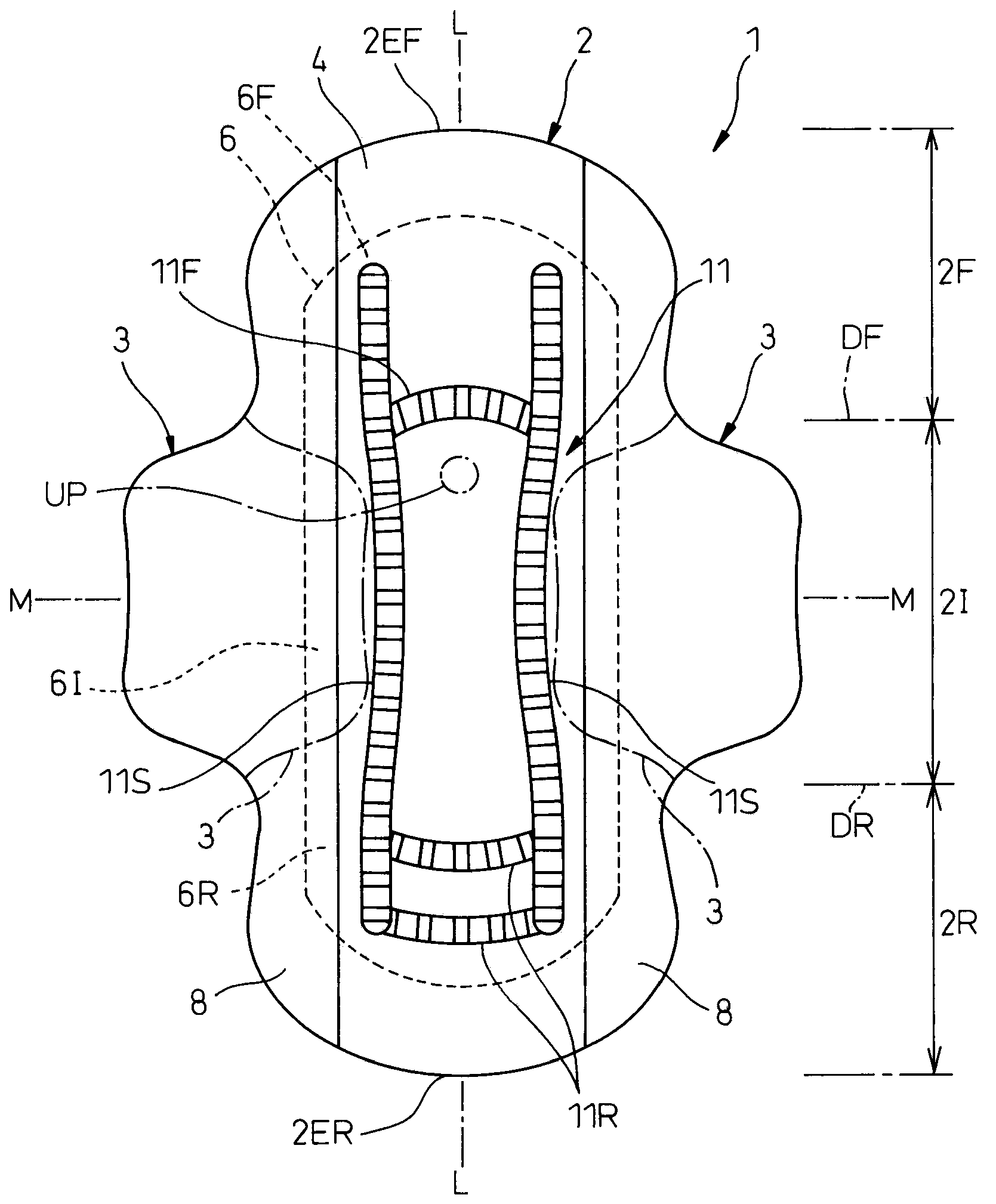 Liner for incontinence