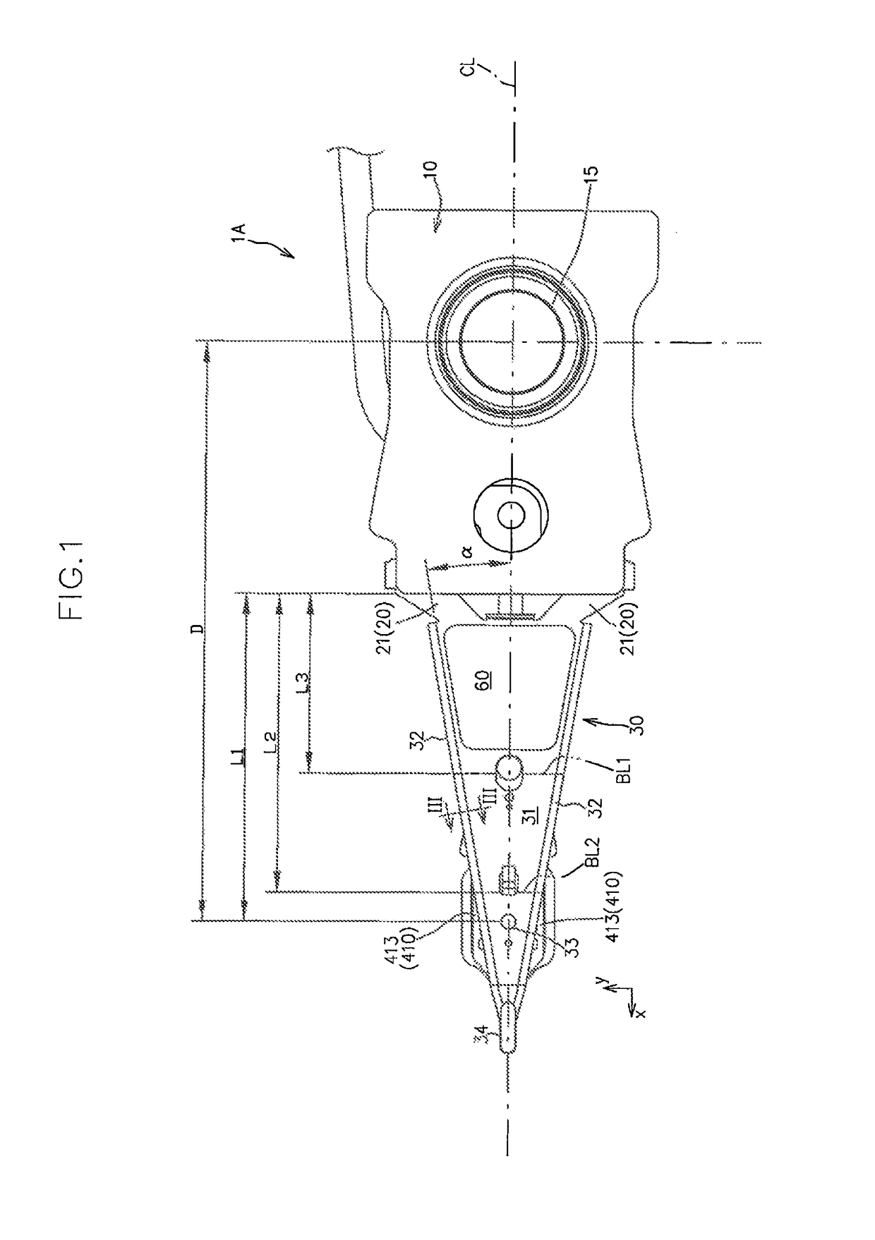 Magnetic head suspension having a load beam part with bending lines