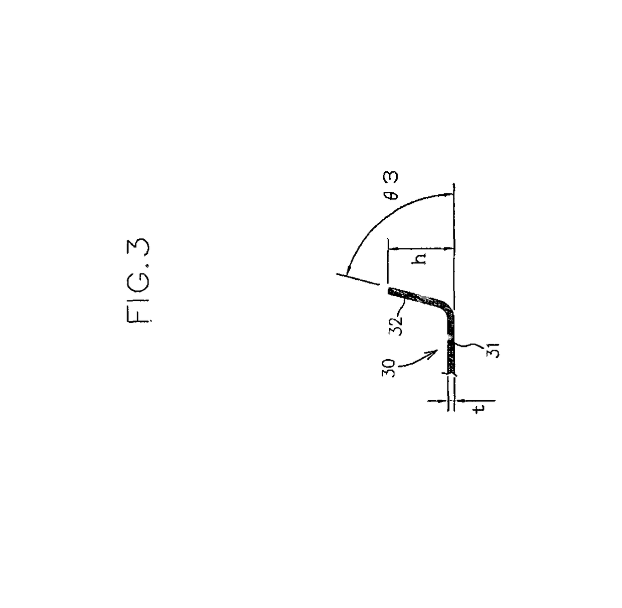 Magnetic head suspension having a load beam part with bending lines