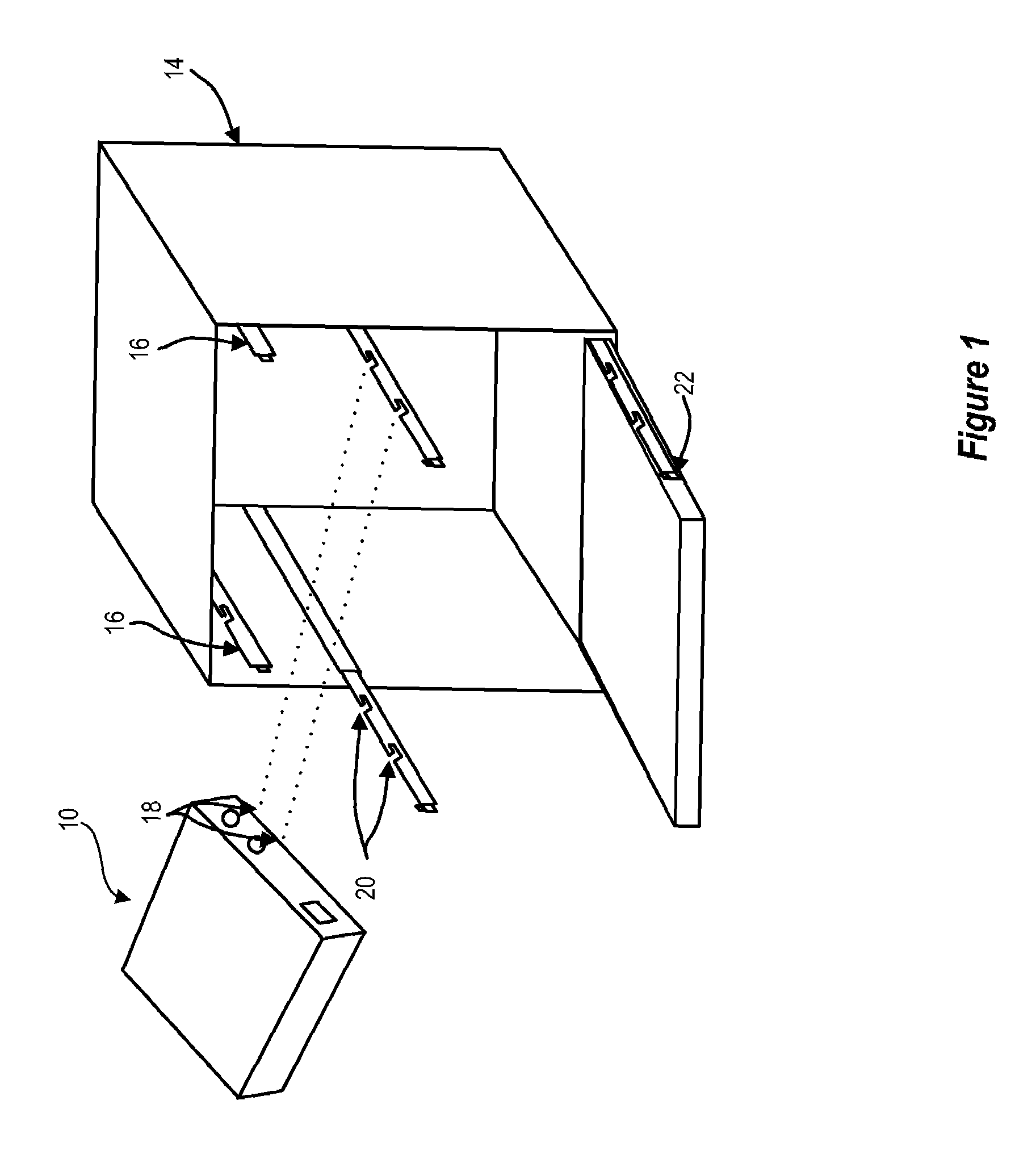 Method and system for coupling a chassis to a rail