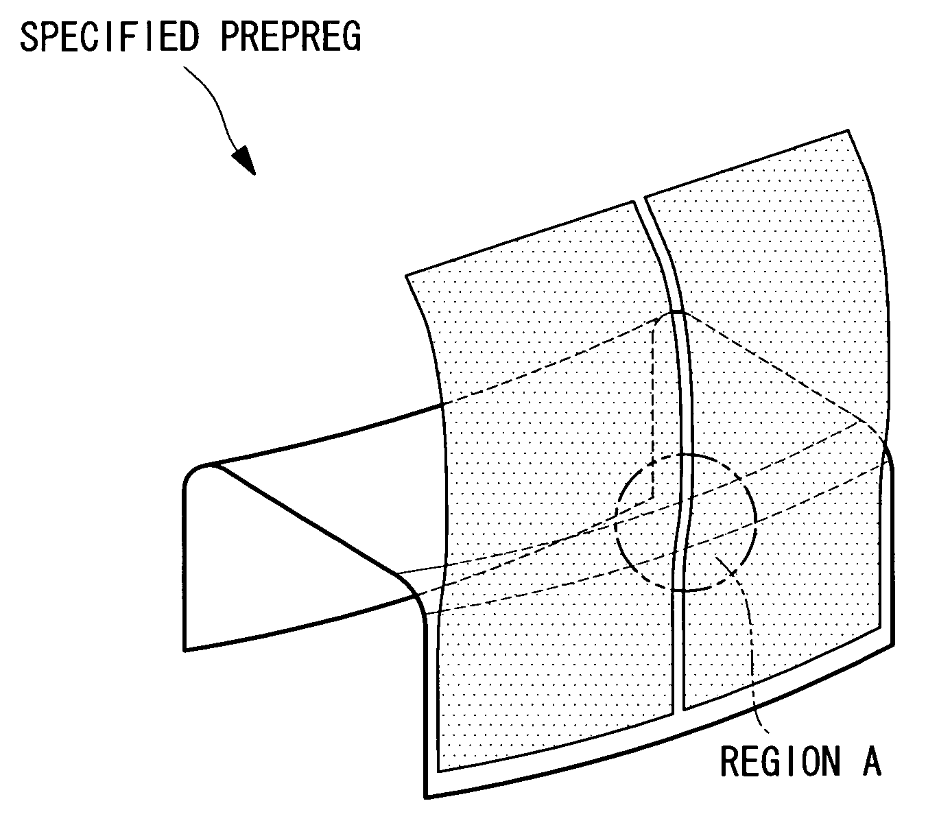 Method of Molding Composite Material Structural Member and Composite Material Structural Member