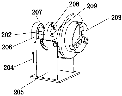 Gas pipe fitting automatic welding device