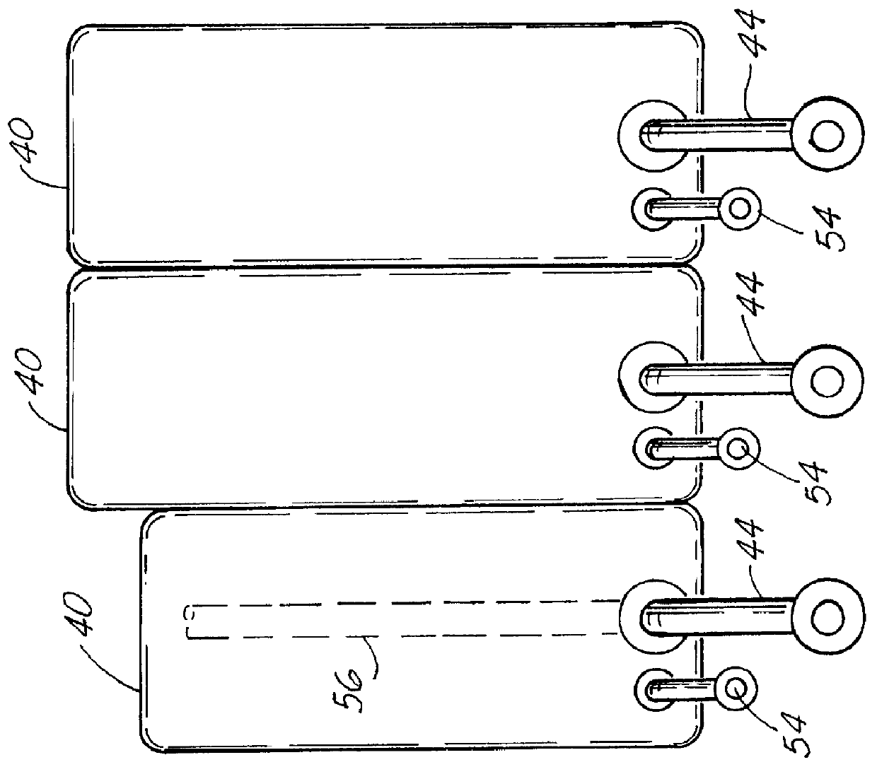 Expandable tank for separating particulate material from drilling fluid and storing production fluids, and method