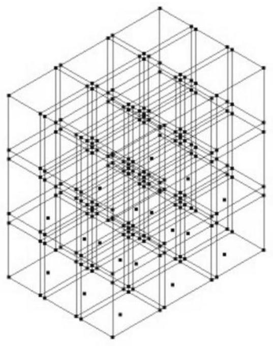 Automatic optimization design method and system for modular steel frame building structure