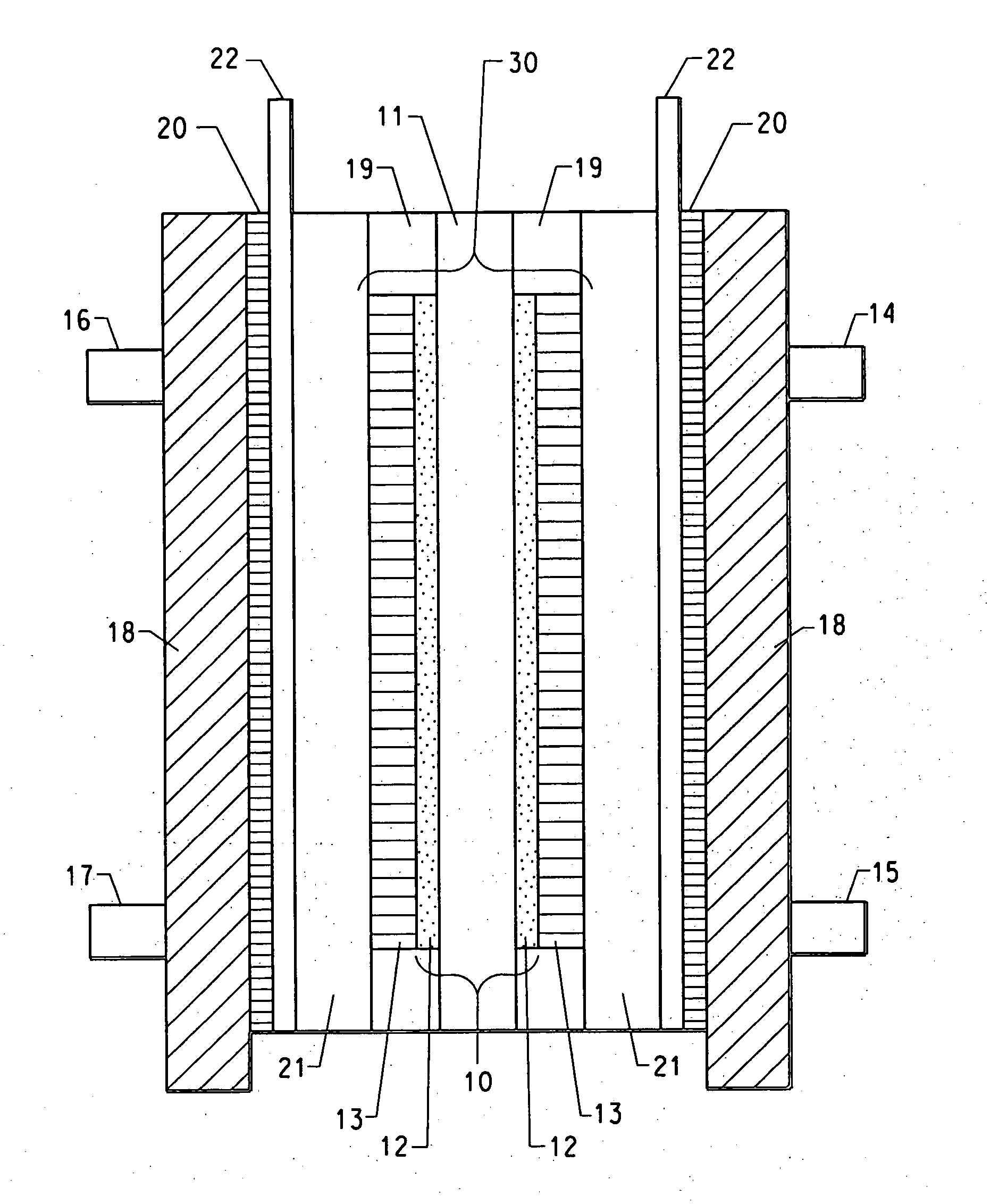 Process for making cation exchange membranes with reduced methanol permeability