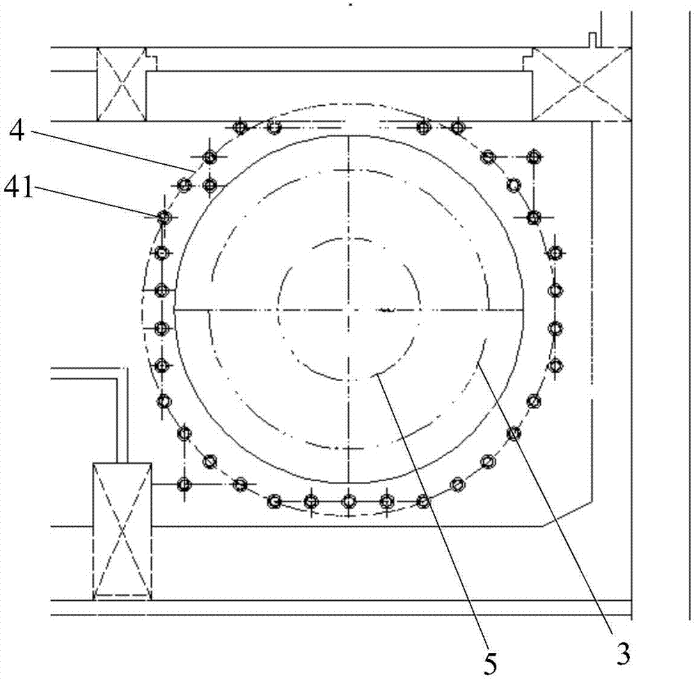 Shield in-tunnel construction method