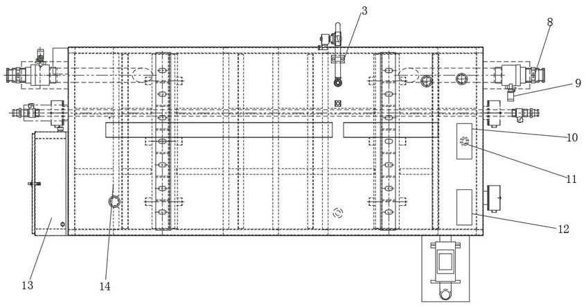 Rail transit vehicle POST automatic control system