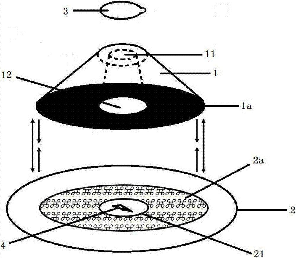 Separable wound and neonate umbilical cord nursing device