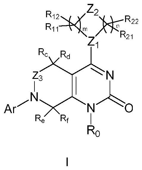 Tetrahydropyrido[3,4-d]pyrimidine-2-(1H)-ketone compound as well as preparation method and medical application thereof