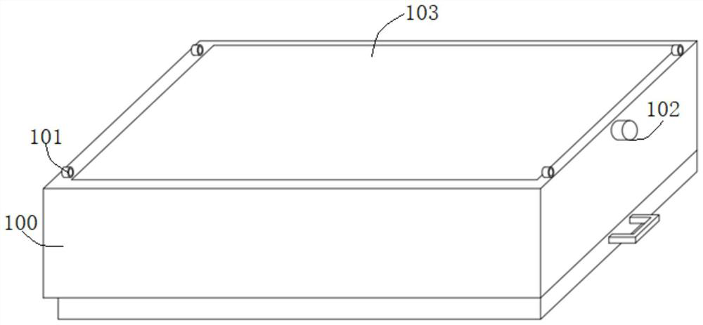 Diffraction experiment device and experiment method thereof