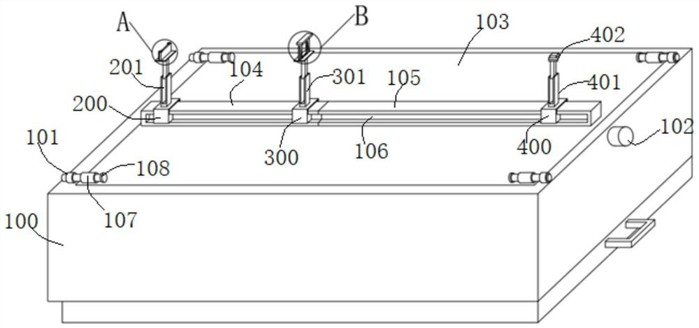 Diffraction experiment device and experiment method thereof