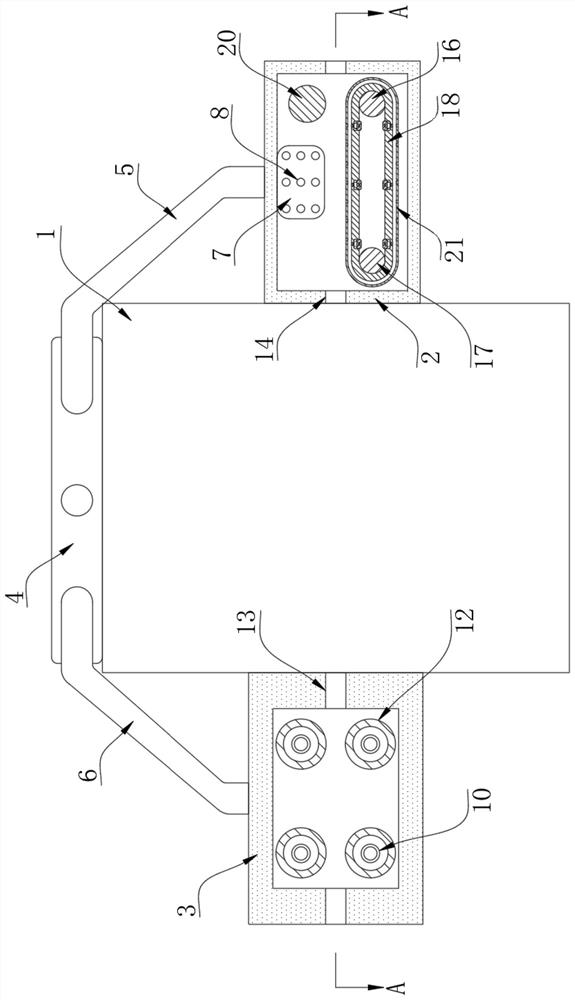 Combined type environment-friendly package printing device