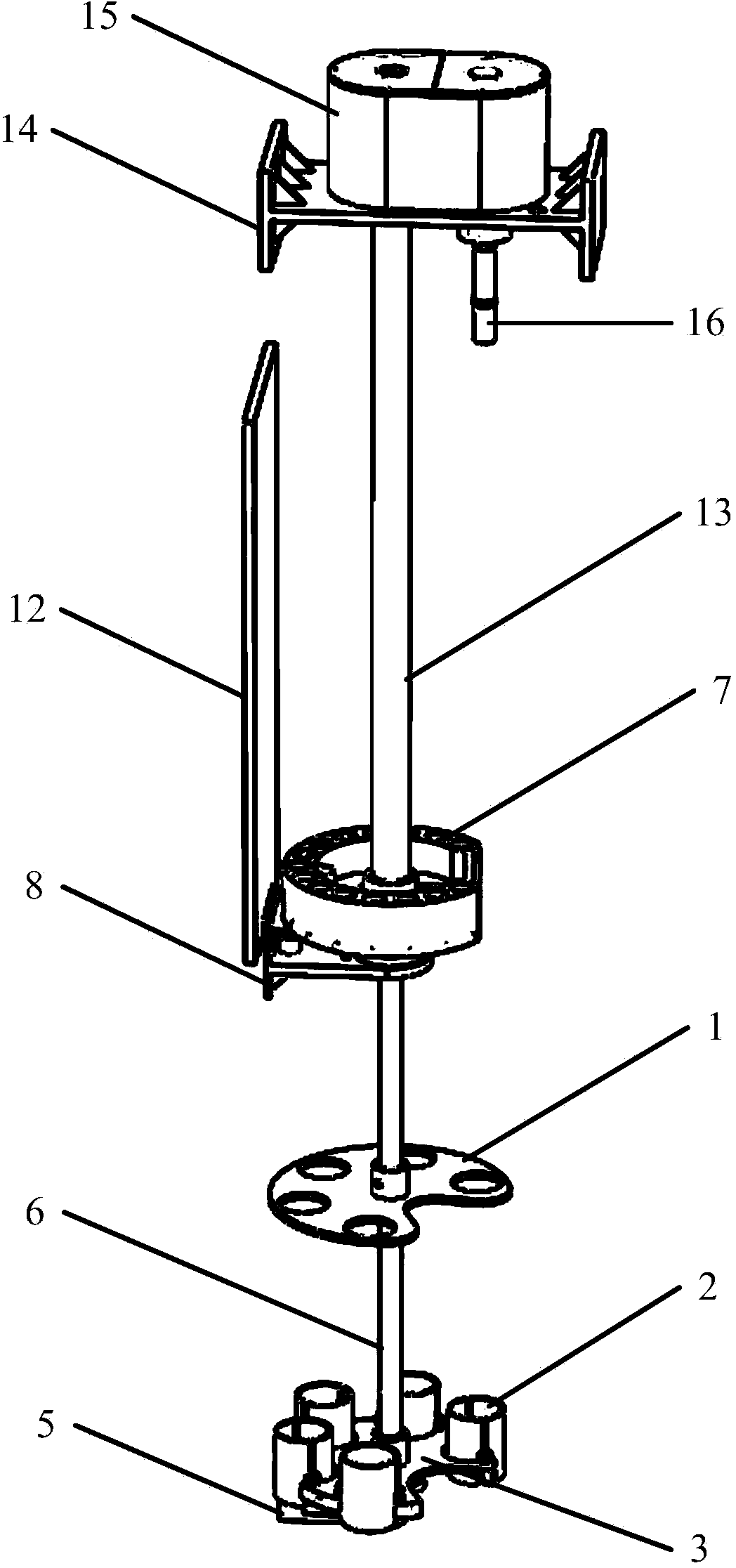 Core and rod replacing mechanism for multi-core and multi-rod deep lunar soil sampler