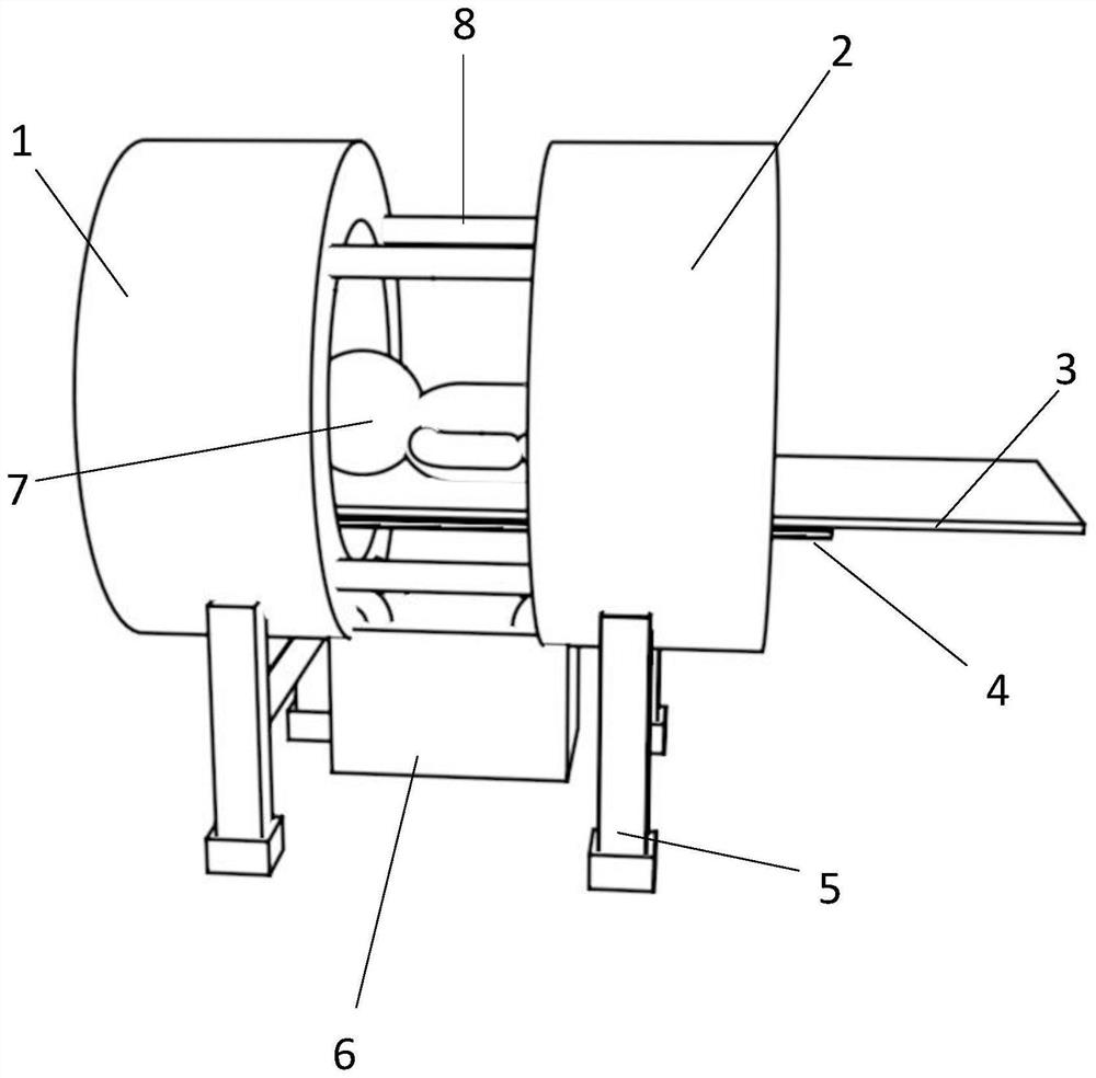 Superconducting electromagnetic equipment for digestive tract treatment