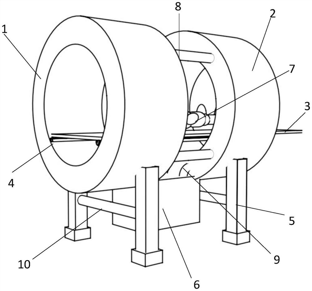 Superconducting electromagnetic equipment for digestive tract treatment