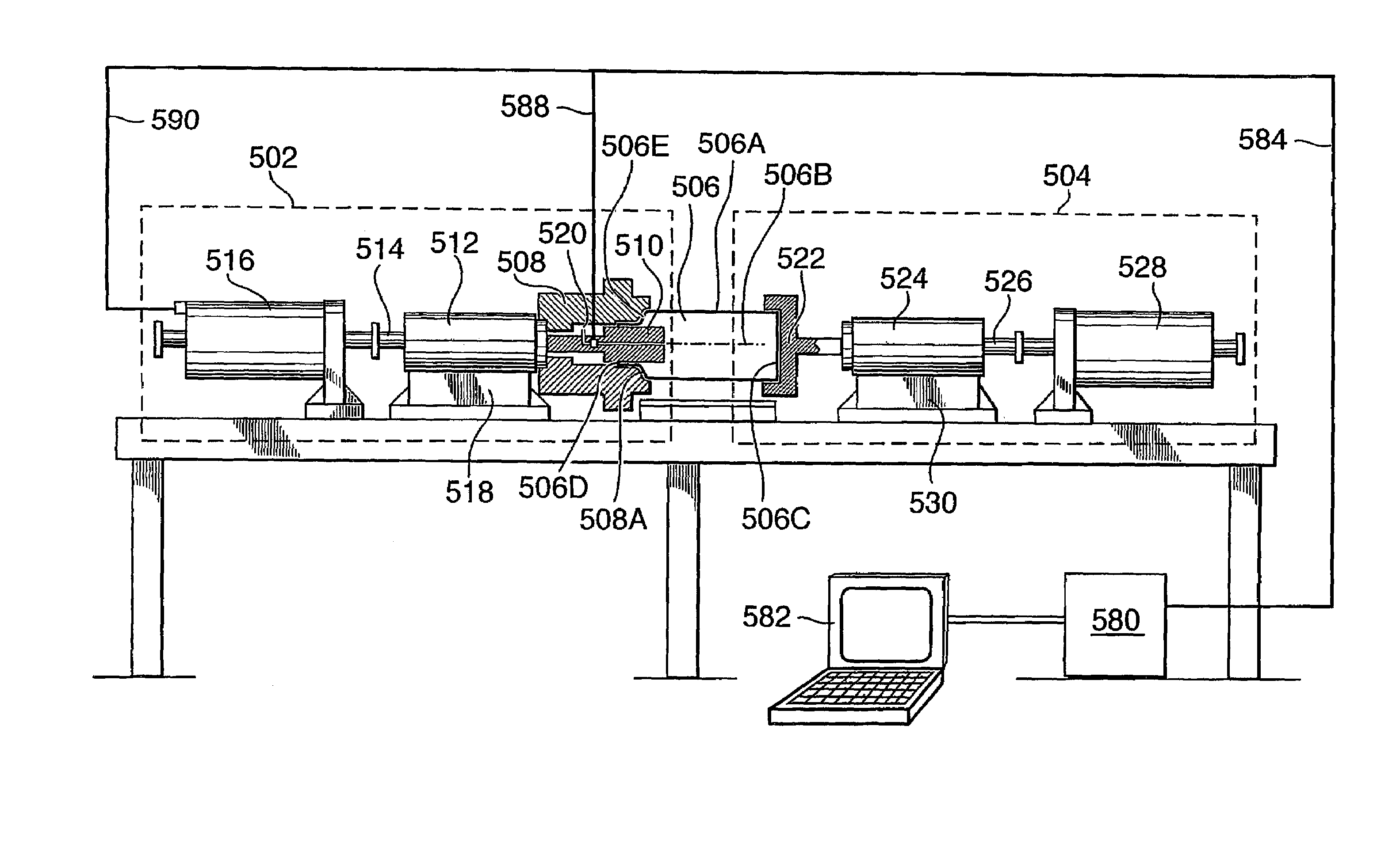 Linear drive metal forming machine