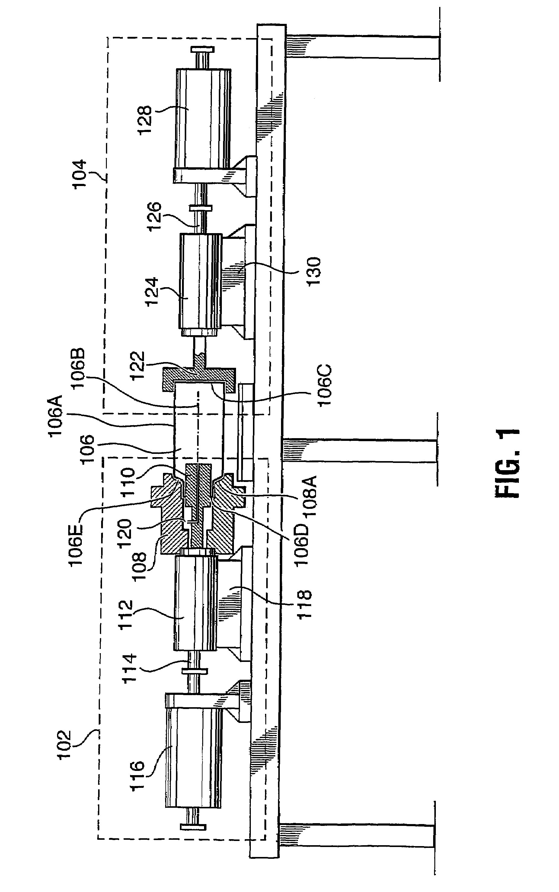 Linear drive metal forming machine