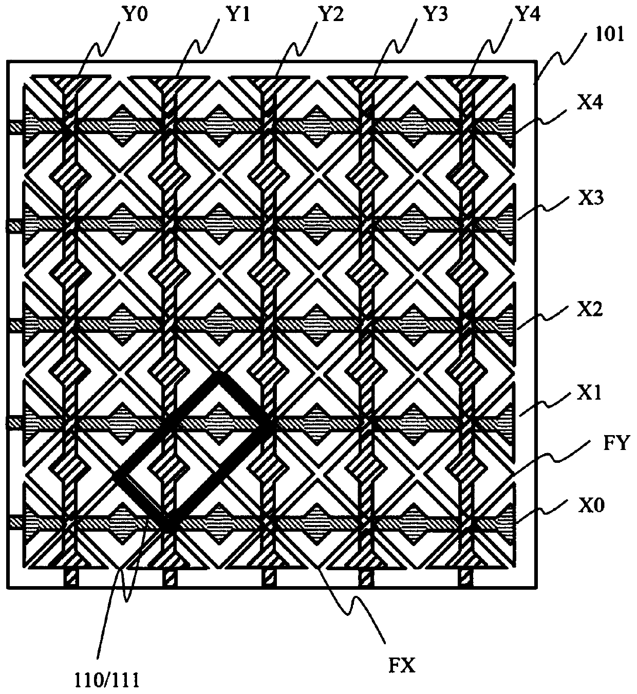 Touch panel and touch panel device