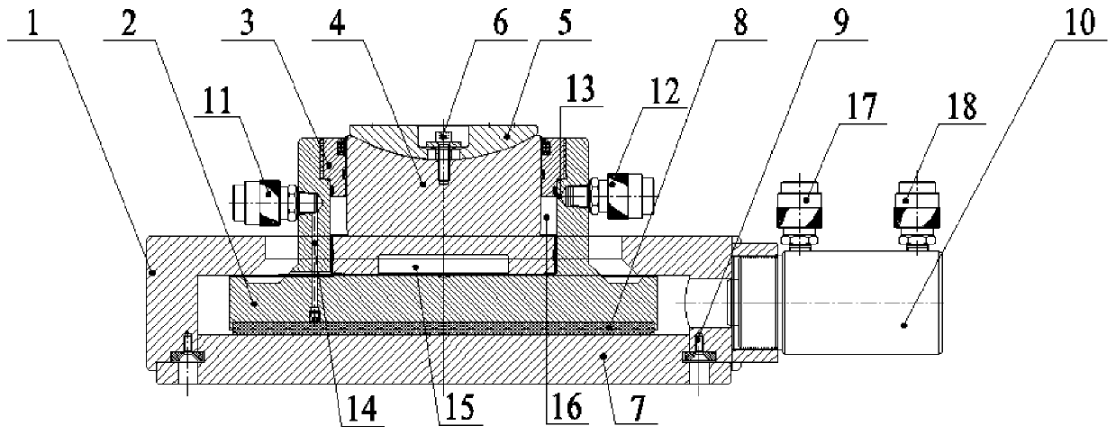 Bridge multi-dimensional deviation rectifying device