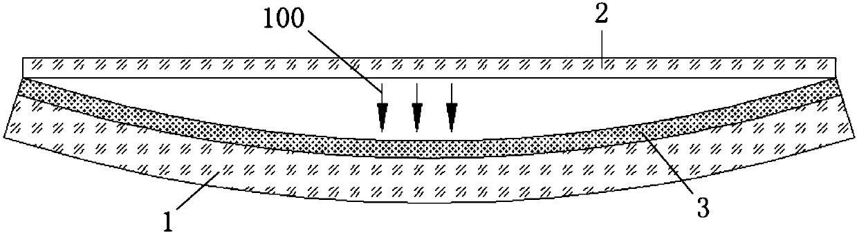 Ultrathin laminated glass and production method thereof