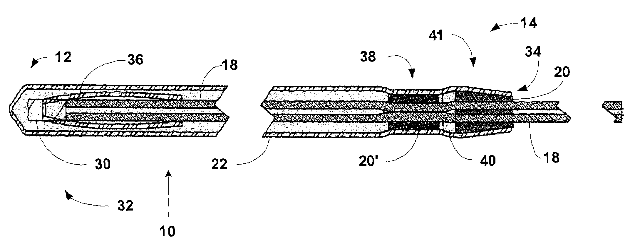 End seal design for temperature sensing probes