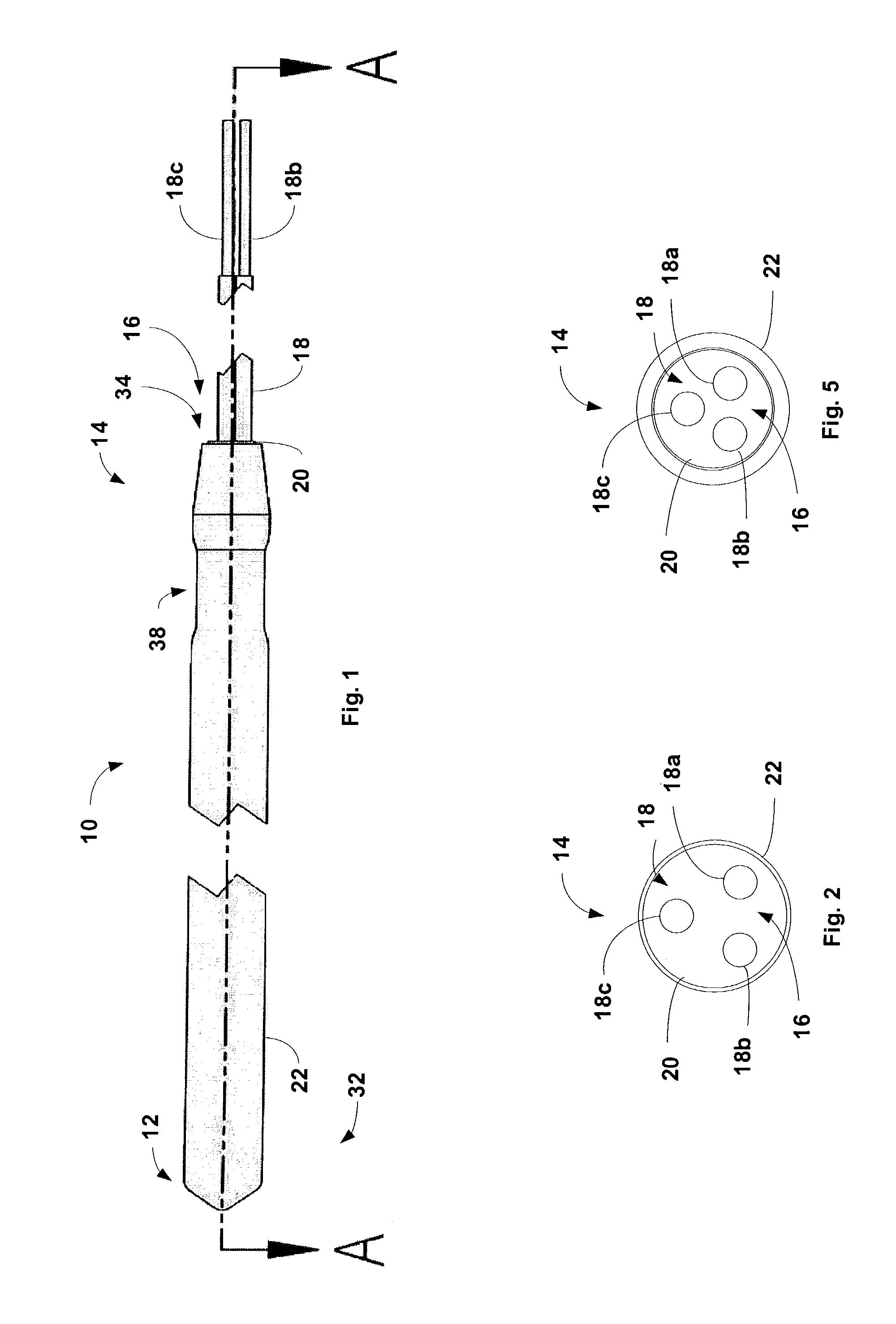 End seal design for temperature sensing probes