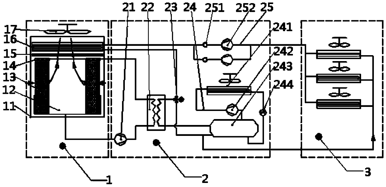 Refrigerating system