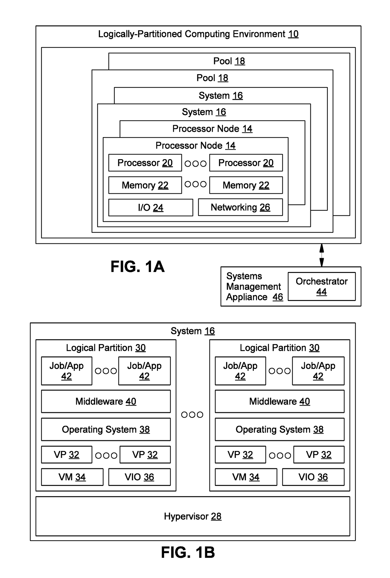 Event-driven reoptimization of logically-partitioned environment for power management