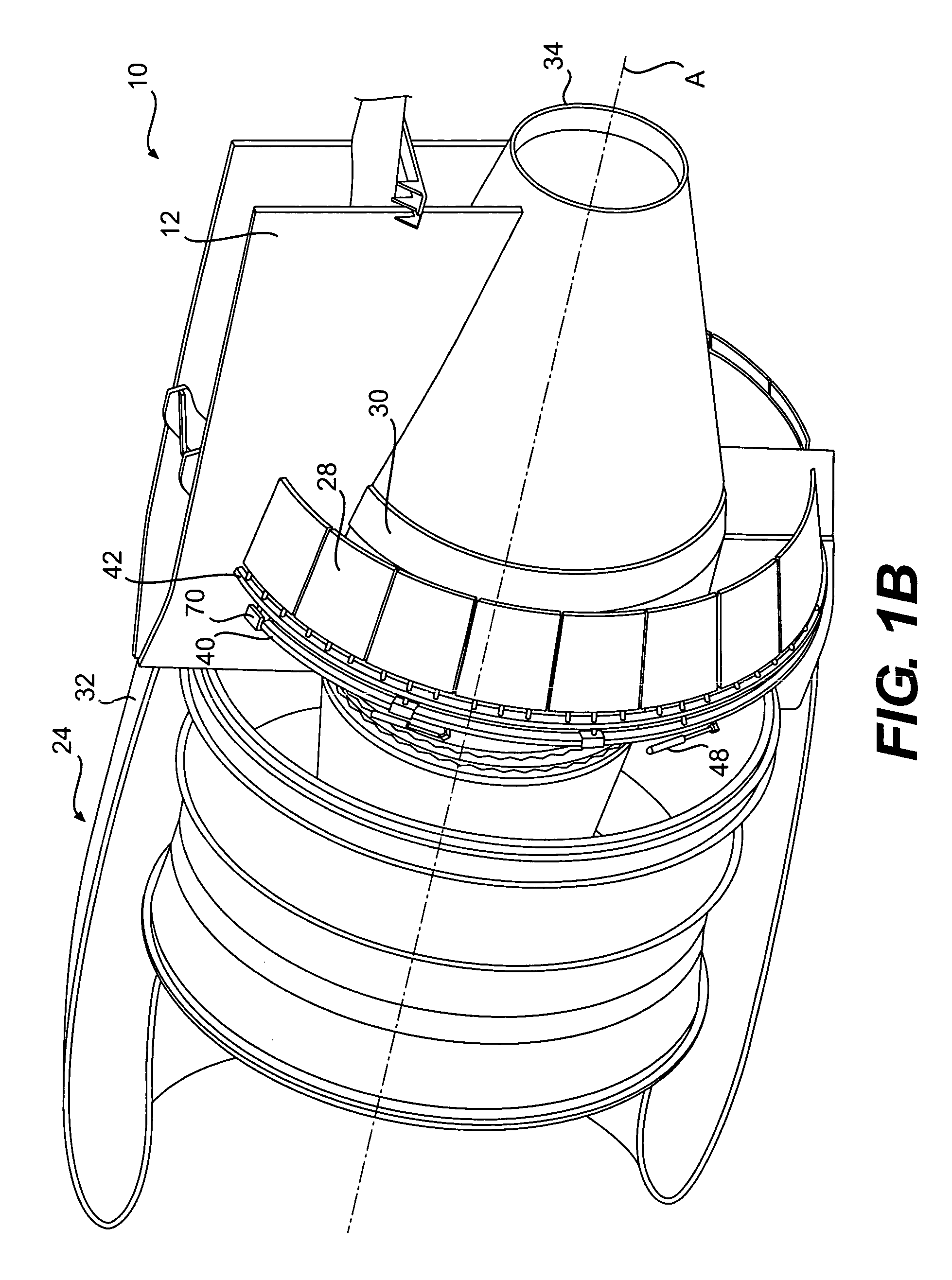 Thrust vectorable fan variable area nozzle for a gas turbine engine fan nacelle