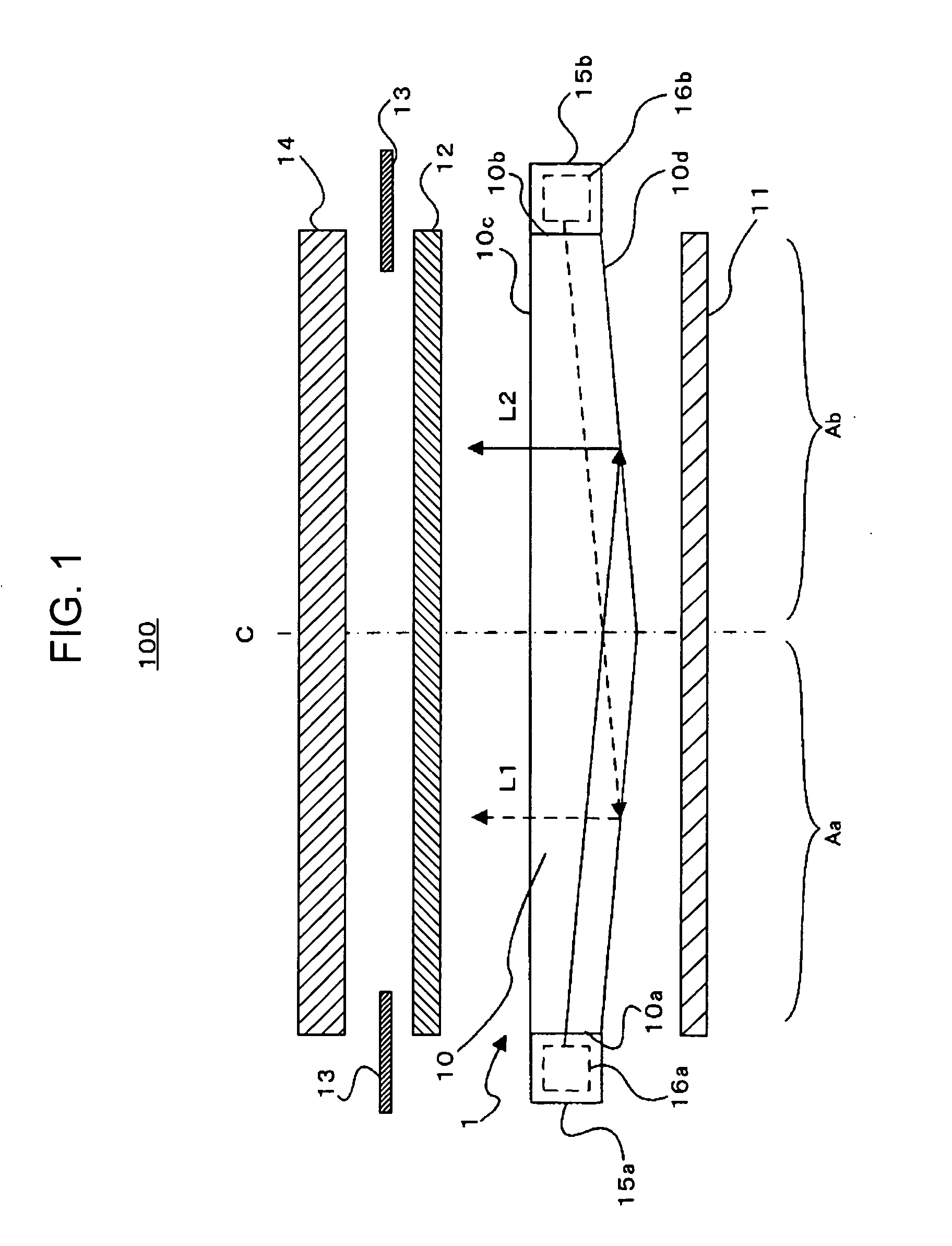 Optical waveguide, illumination device, electro-optical device, and electronic apparatus