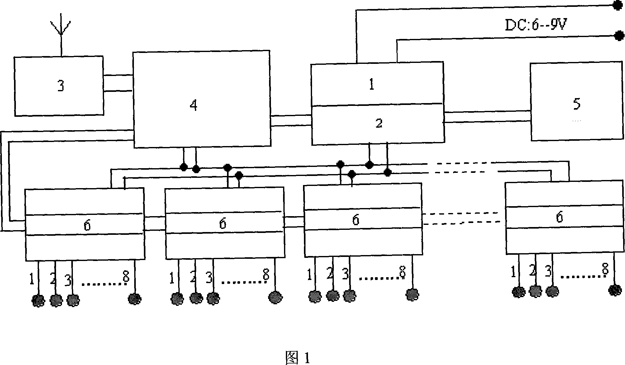 Trough body flow detecting plate type intelligent device preparation