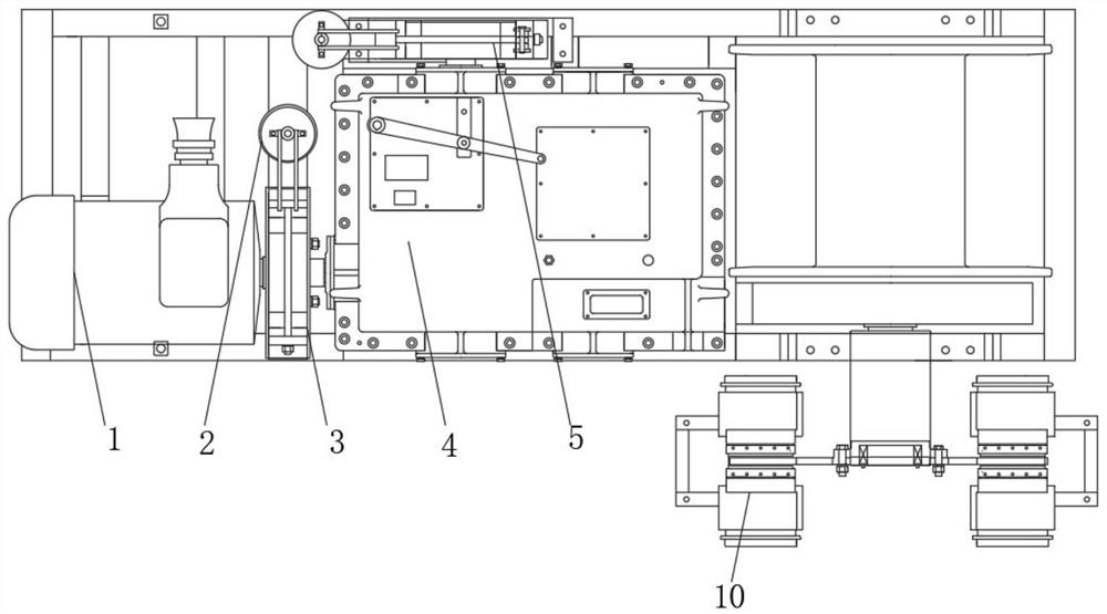 Multi-combination winch with external disc brake