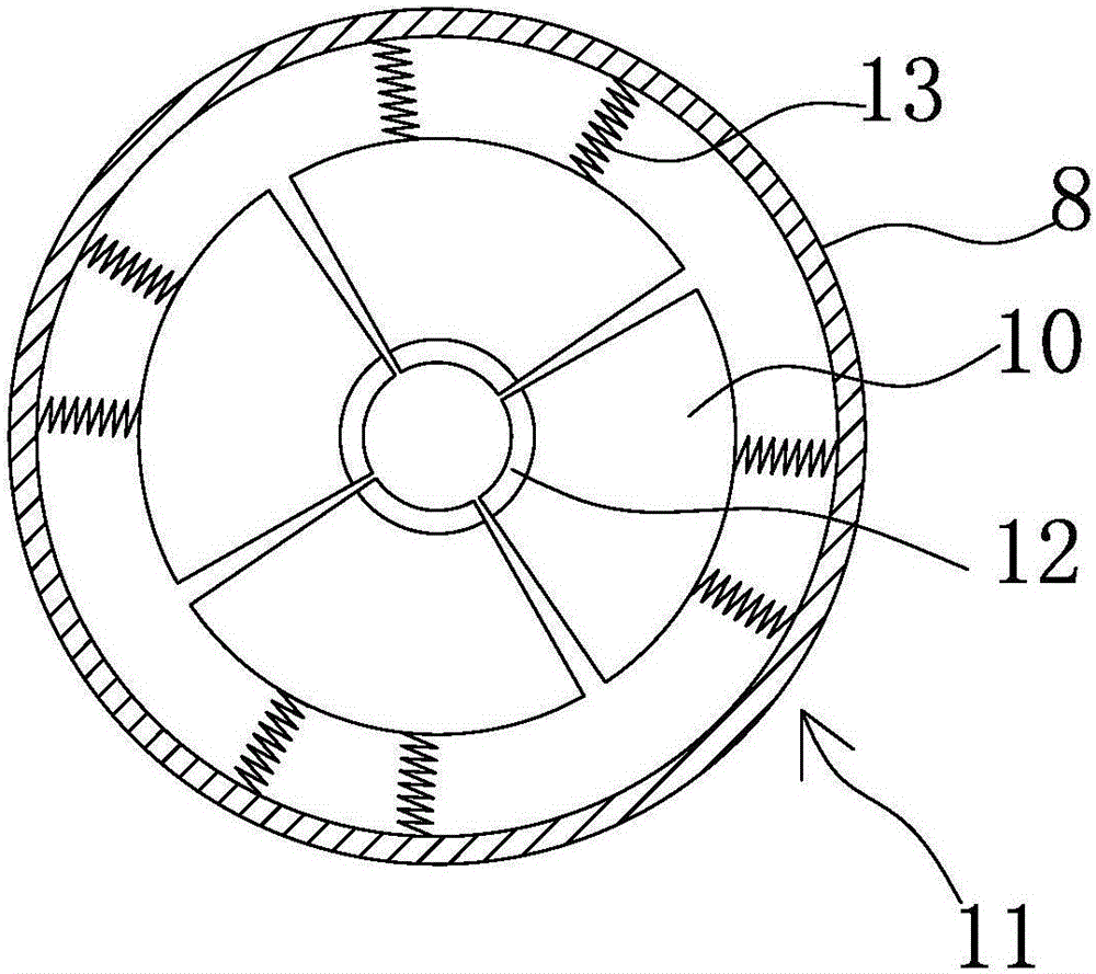 Material taking machine