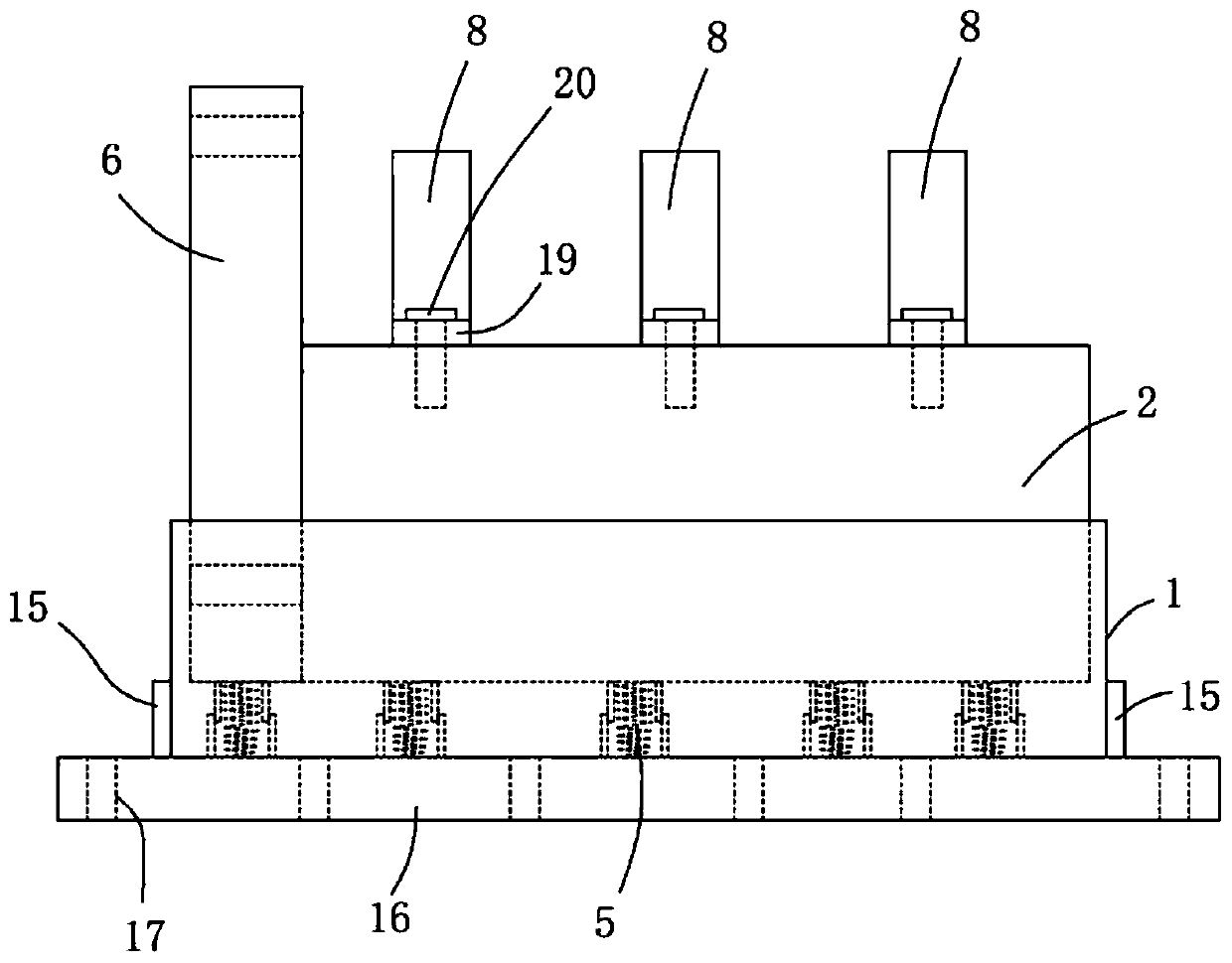 Servo motor shockproof mechanism