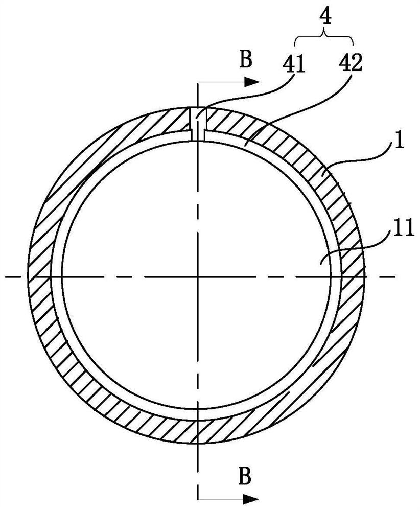 Radial bearing and air suspension centrifugal compressor