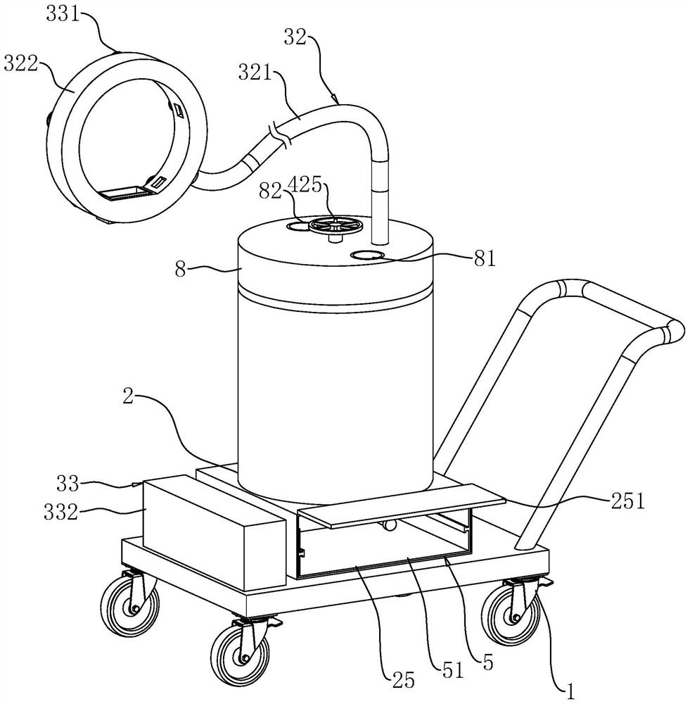 Indoor decoration dust isolation equipment