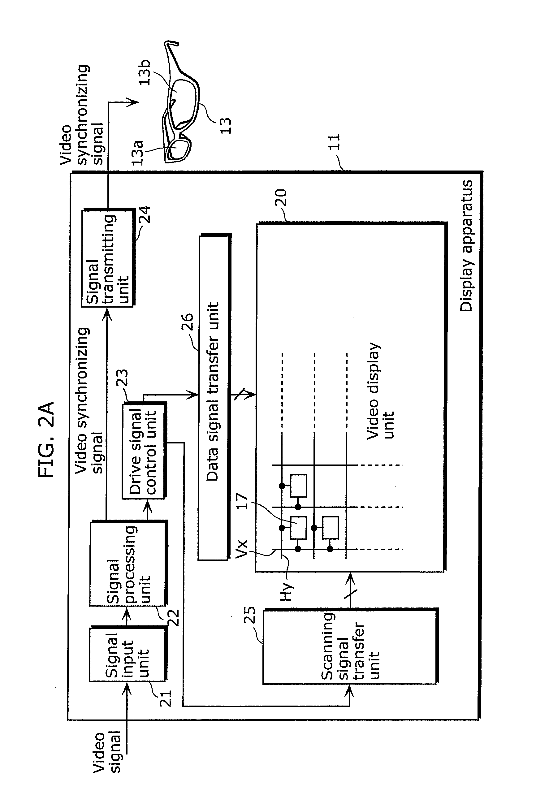 Video display system, video display method and display apparatus